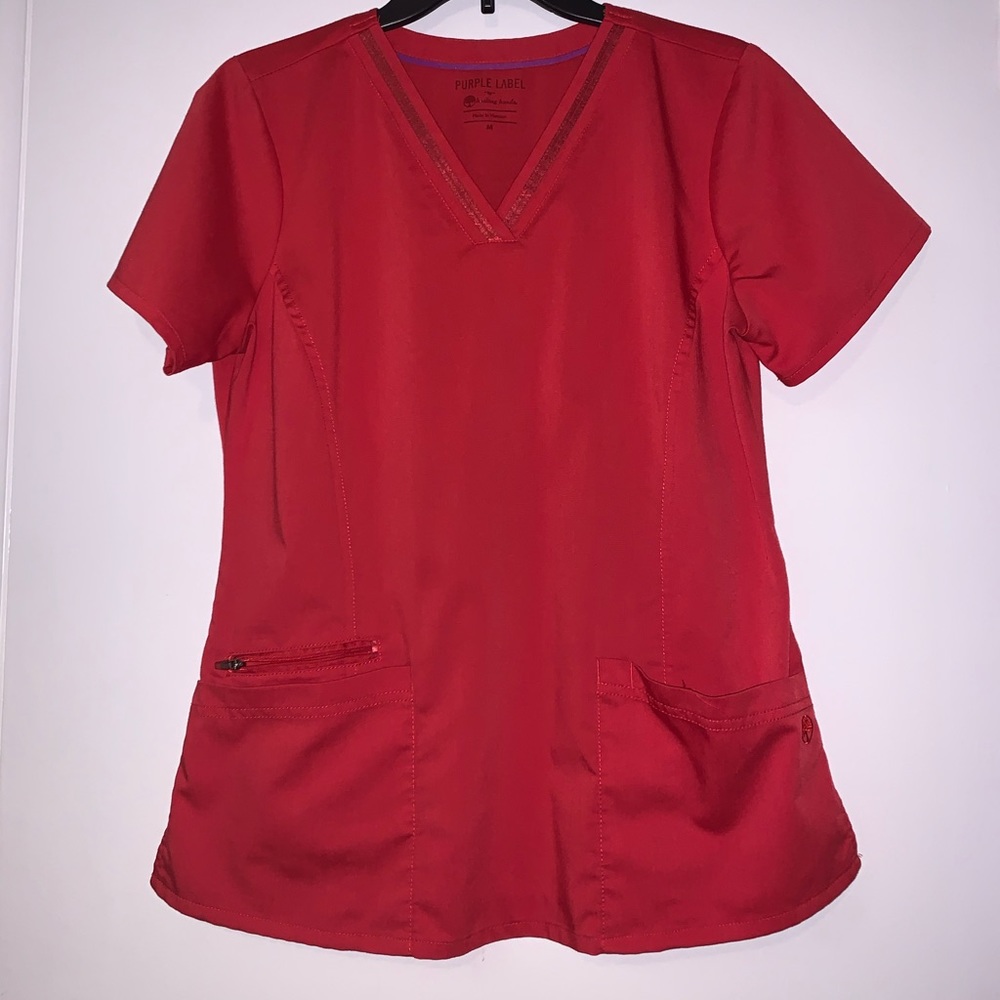Healing Hands Purple Label scrub top